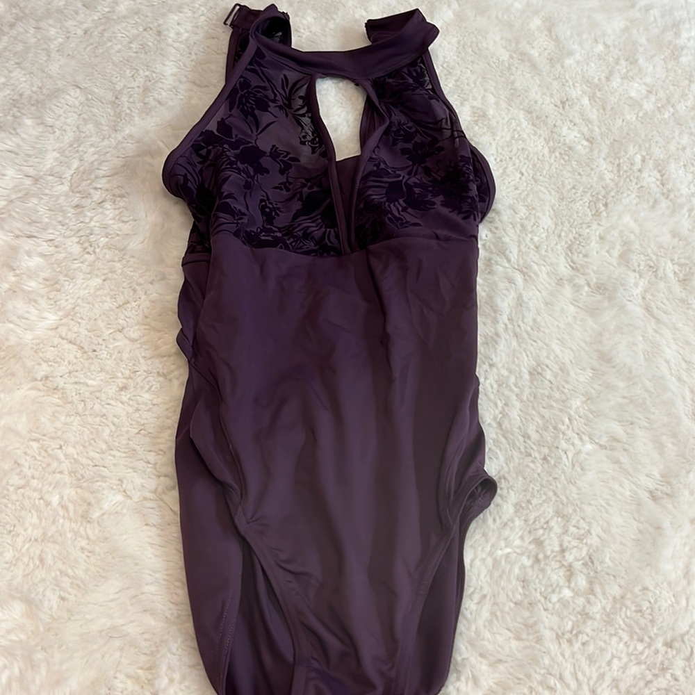 purple leotard